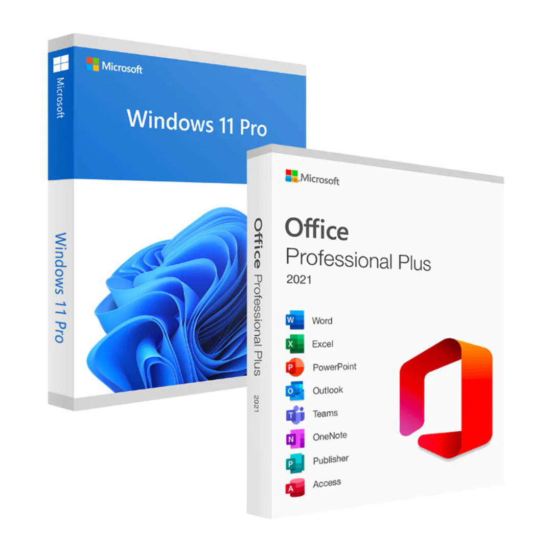 Microsoft Windows 11 Pro + Office 2021 Pro Plus